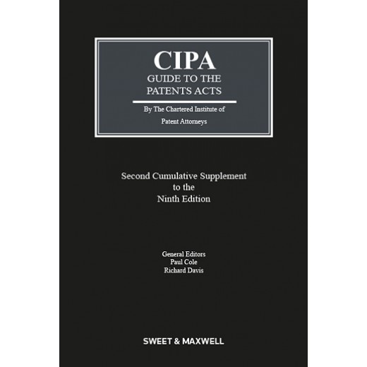 CIPA Guide to the Patents Acts 9th ed: 2nd Supplement